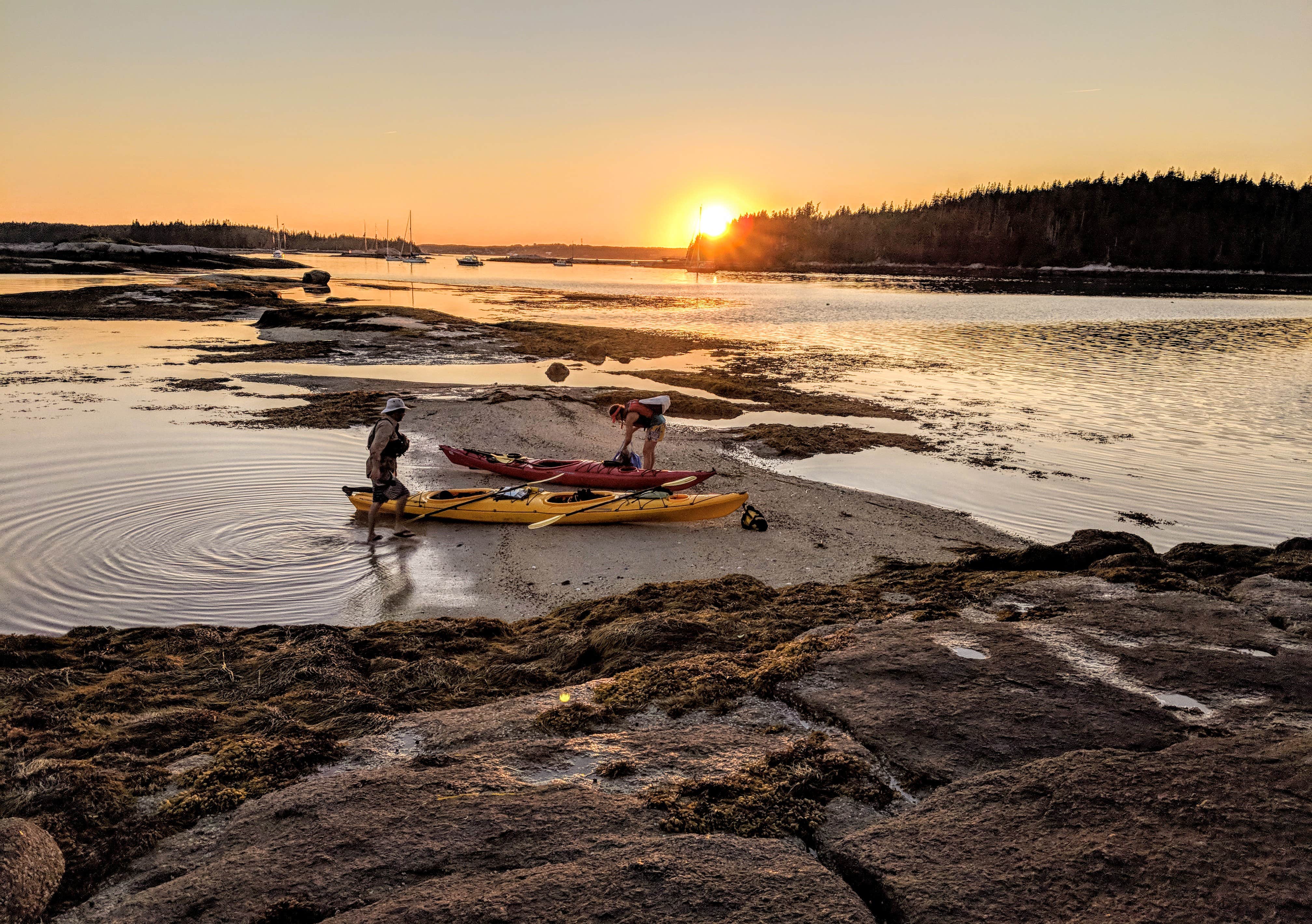 Camper-submitted photo at Shivers Island — Settlement Quarry Preserve near Alna, ME