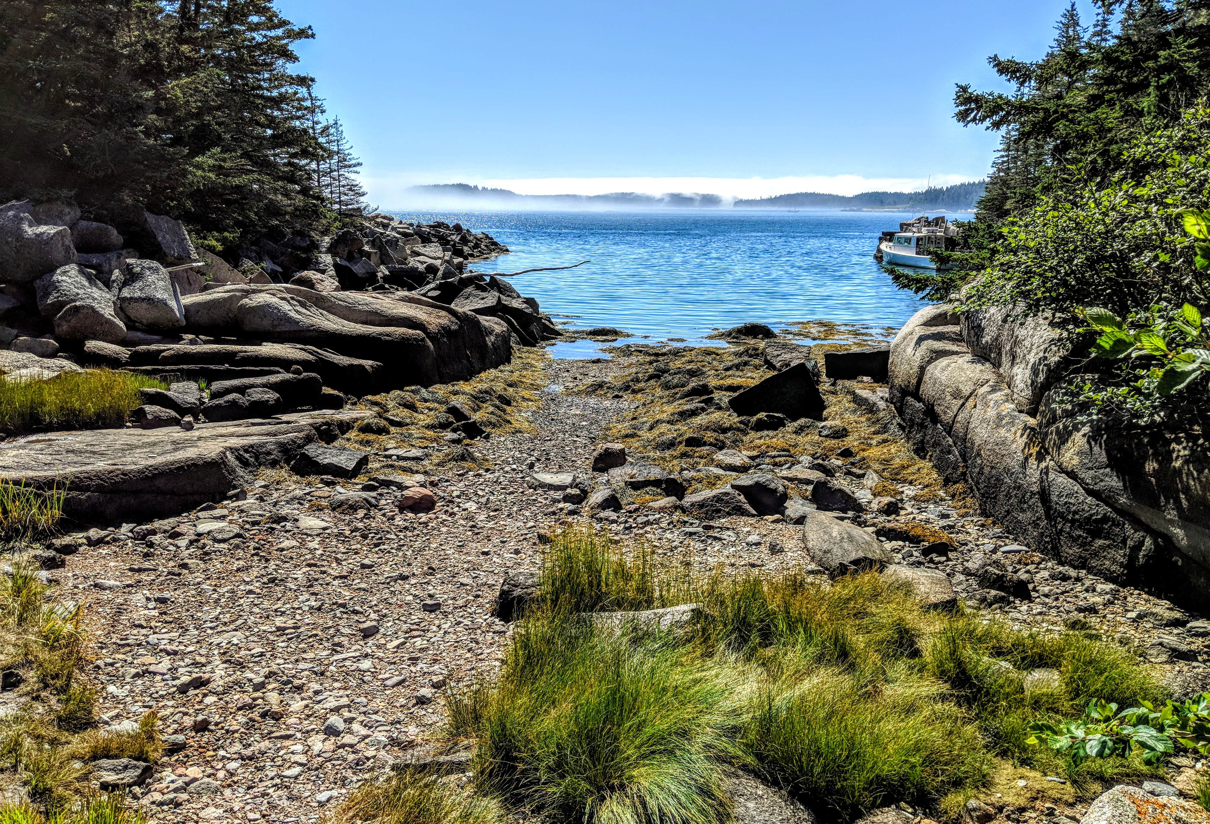Camper-submitted photo at Shivers Island — Settlement Quarry Preserve near Alna, ME