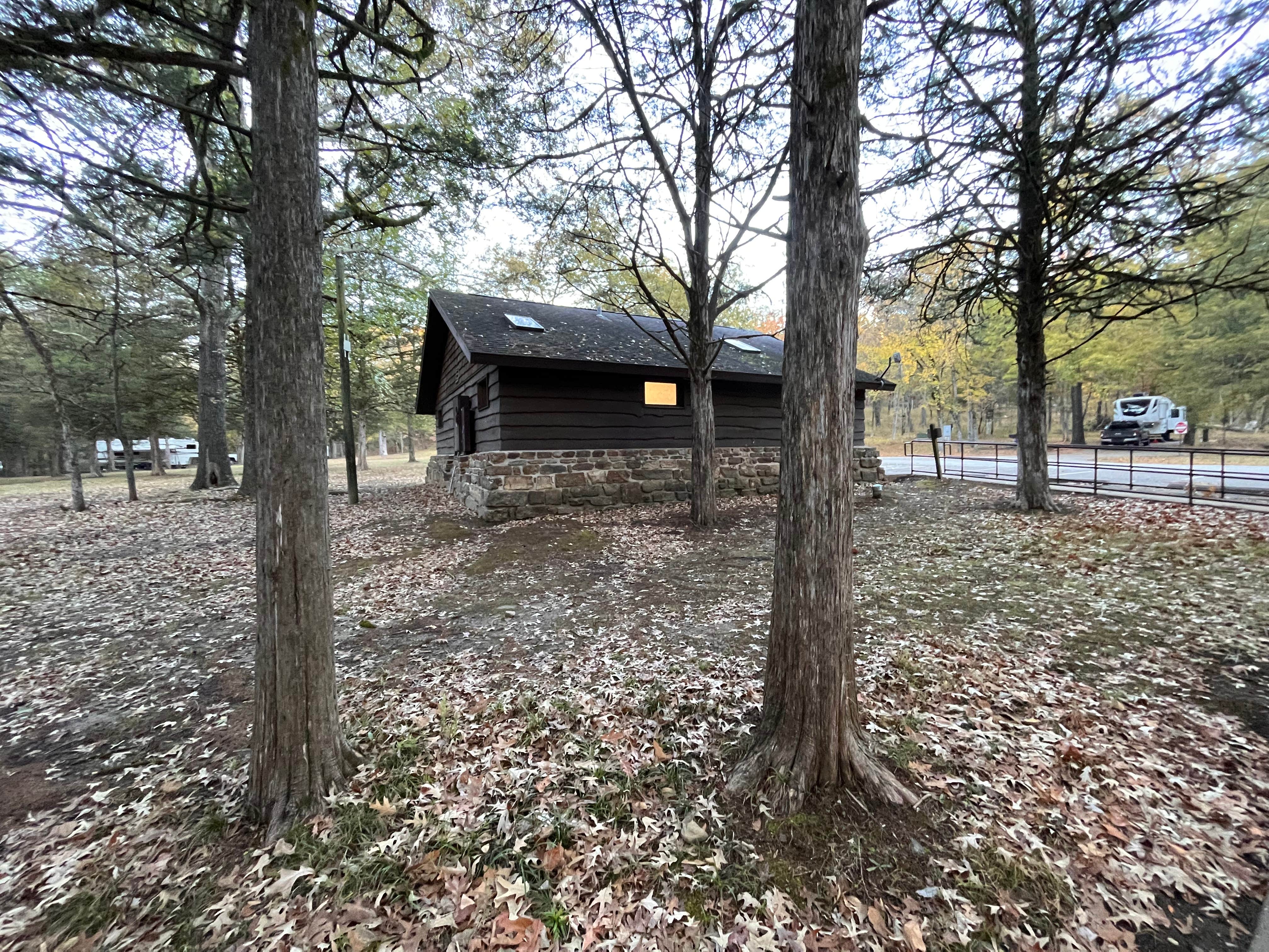 Luckybreak R.'s photo of a cabin at Devil's Den State Park Campground near Midland, AR