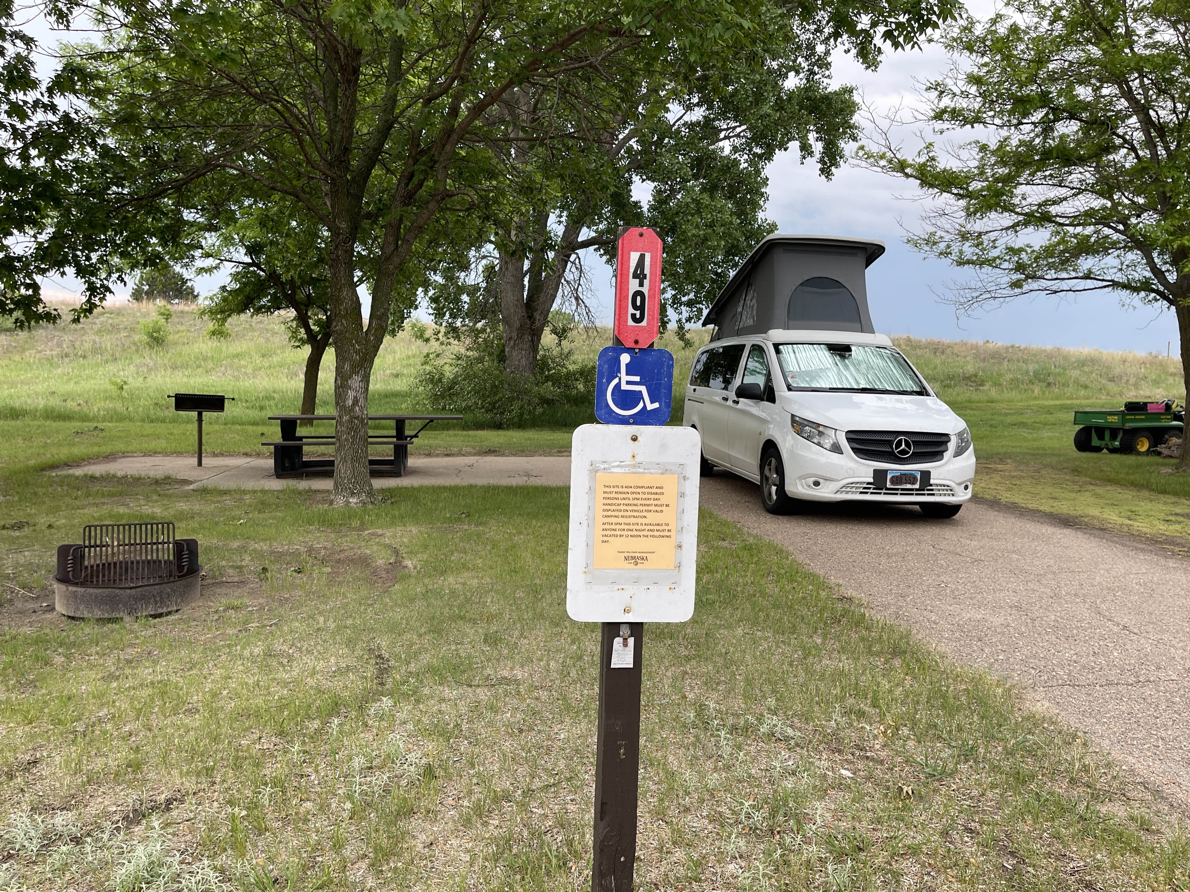 Camper-submitted photo at Homestead Knolls Campground — Calamus SRA near Ericson, NE