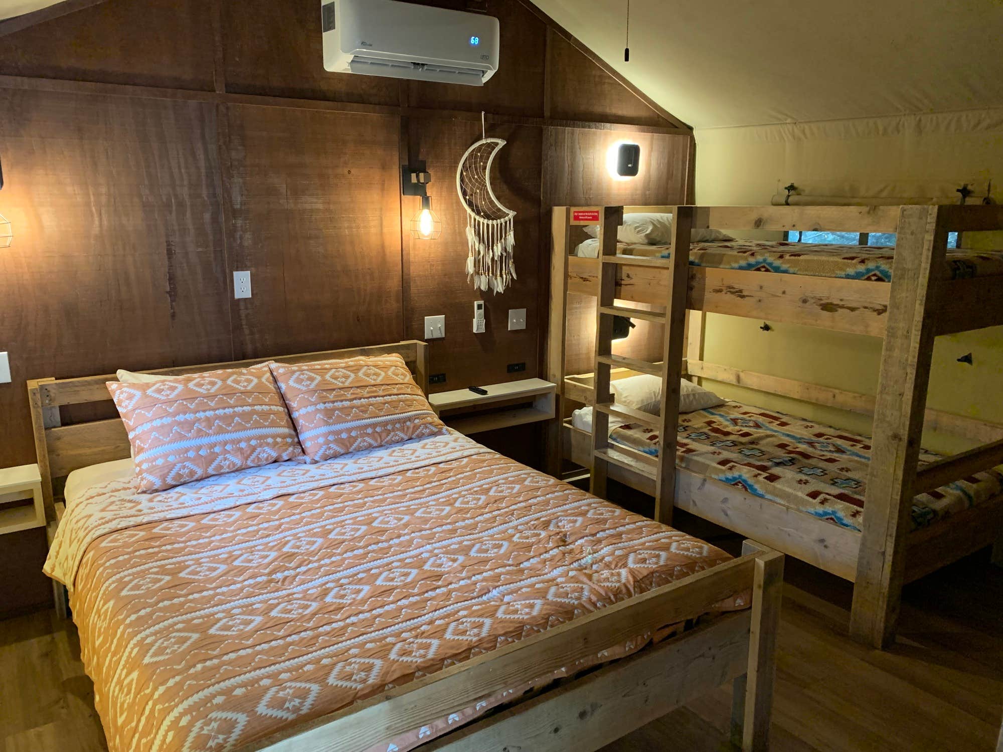 Nic J.'s photo of glamping accommodations at Camp LeConte Luxury Outdoor Resort near Talbott, TN