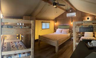 Nic J.'s photo of glamping accommodations at Camp LeConte Luxury Outdoor Resort near Gatlinburg, TN