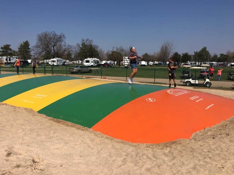 Camper-submitted photo at Greenwood Acres Family Campground near Pleasant Lake, MI