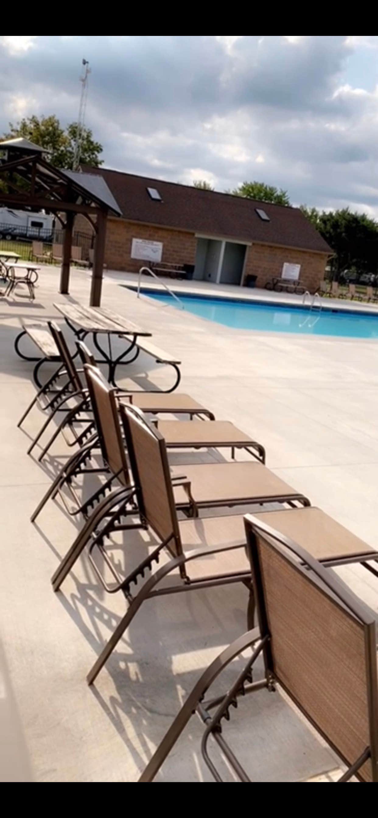 Camper-submitted photo at Greenwood Acres Family Campground near Pleasant Lake, MI