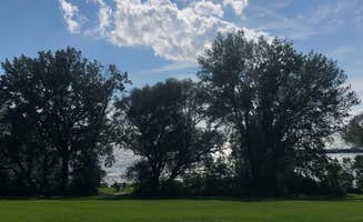 Lesley R.'s photo of camping with pets at High Cliff State Park Campground near Appleton, WI
