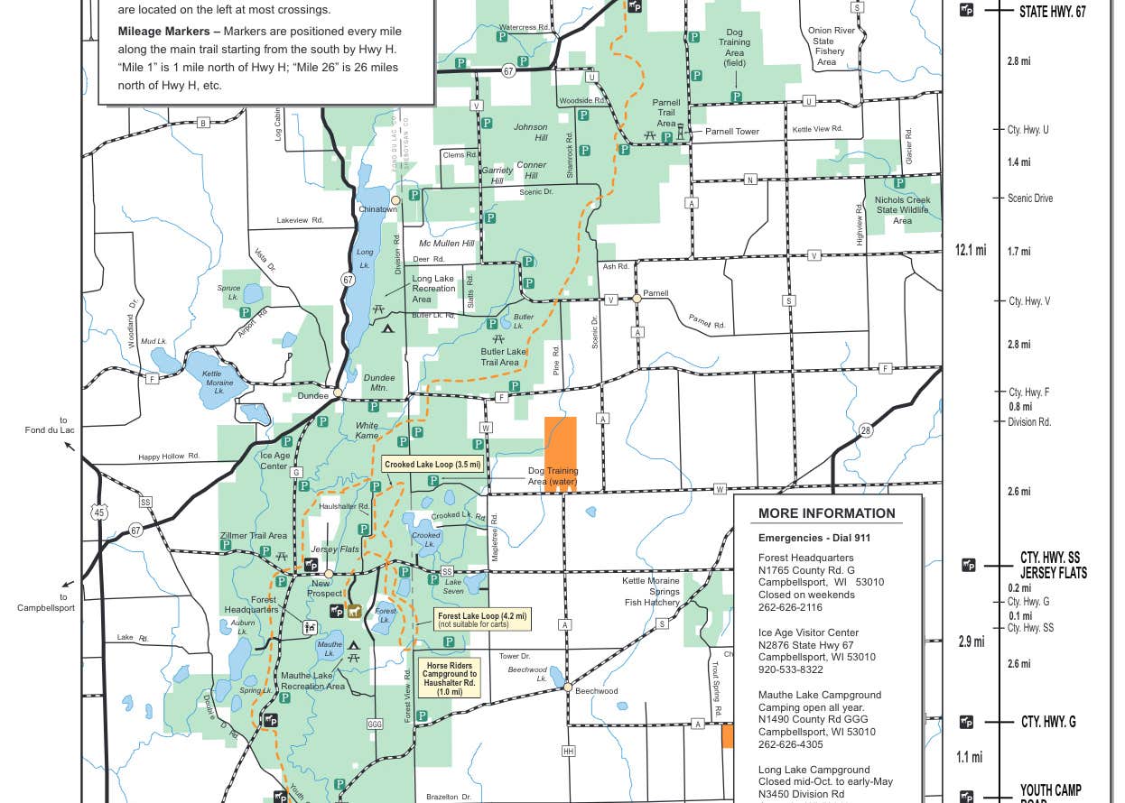 Kettle Moraine State Forest Northern Unit New Prospect Horseriders Campground Camping The Dyrt