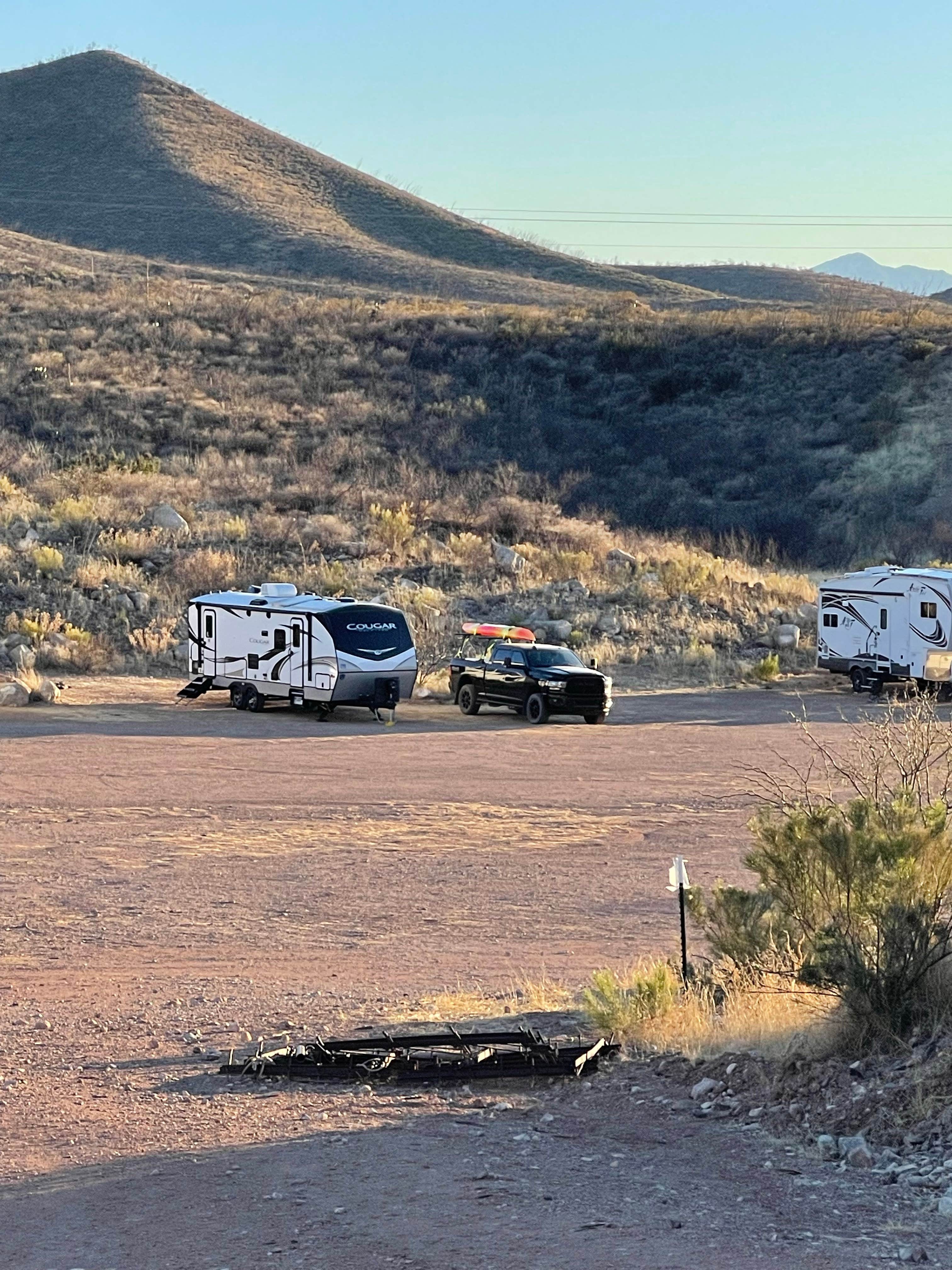 Lori A.'s photo of rv camping at Tombstone Dry Camping RV Park - Temporarily Closed near Elfrida, AZ