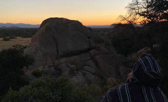 Livvy's photo of a dispersed camping area at Dragoon Mountains near Bisbee, AZ