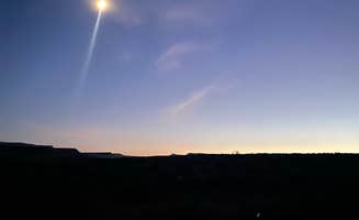 Nicole B.'s photo of a dispersed camping area at Hurricane Cliffs BLM Dispersed Sites 20-35 spur near Leeds, UT