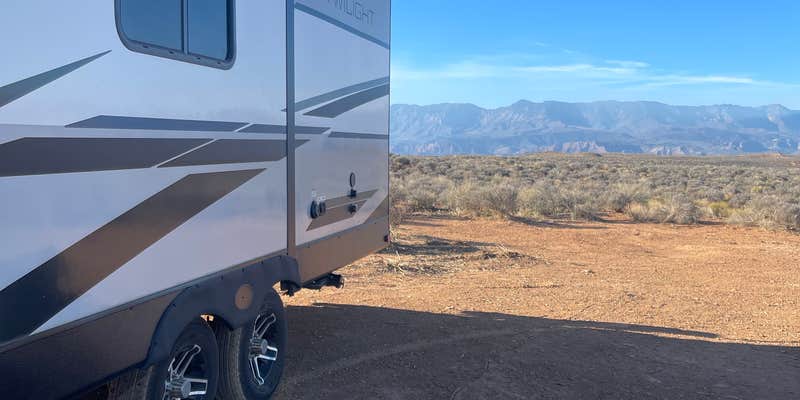 Camper submitted image from Hurricane Cliffs BLM Dispersed Sites 20-35 spur