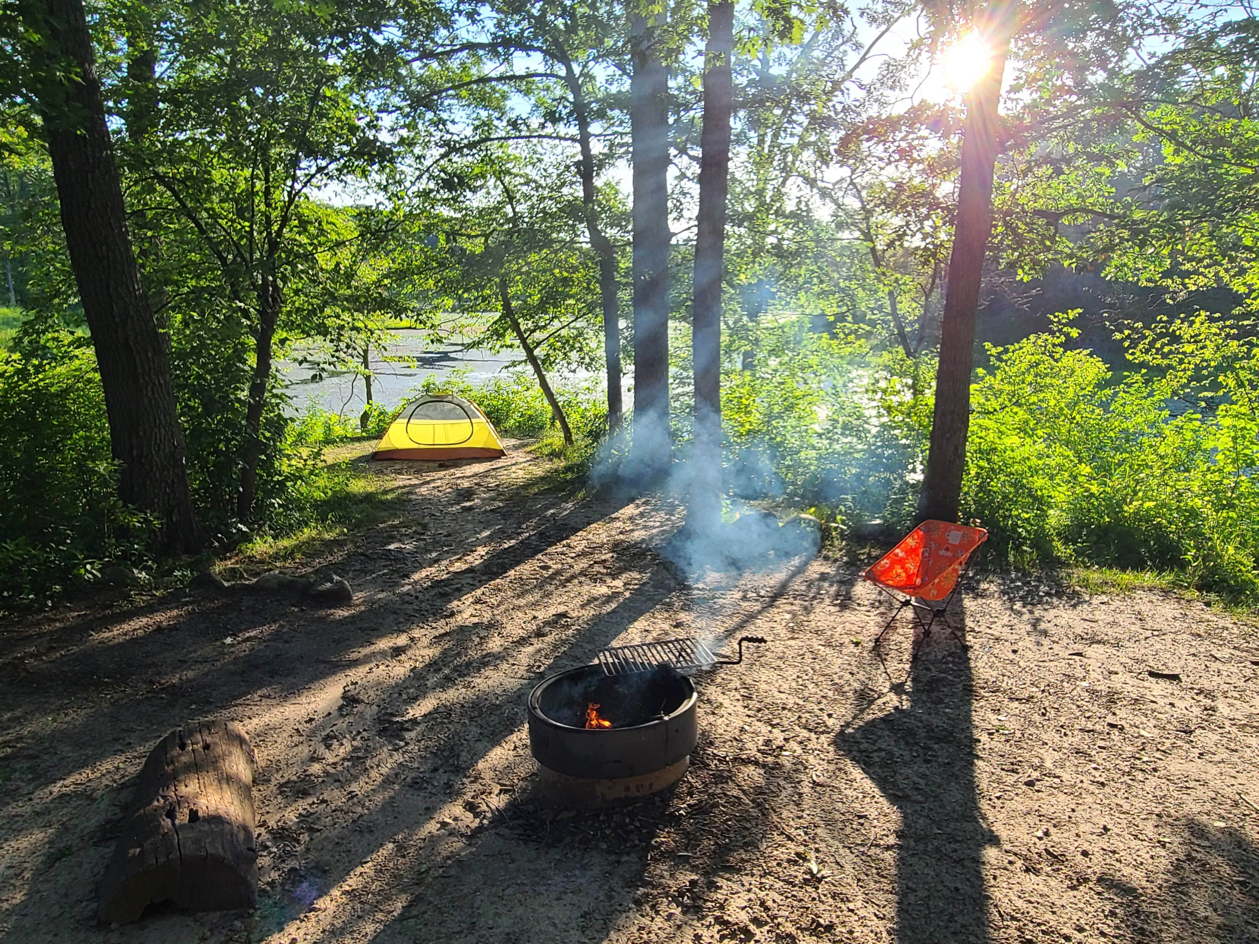 are dogs allowed at lake maria state park mn