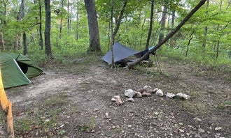 Camping near Pere Marquette State Park: Lone Spring Trail Backpacking Campsite(s), Silex, Missouri