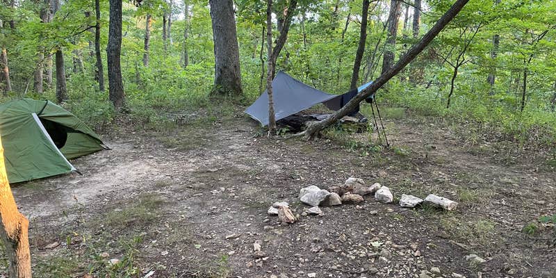 Camper submitted image from Lone Spring Trail Backpacking Campsite(s)