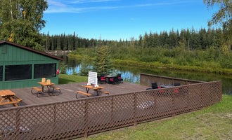 Camping near Chena Lake Recreation Area: Fairbanks / Chena River KOA, Fort Wainwright, Alaska