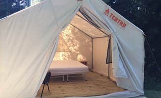 The Dyrt's photo at Tentrr Signature Site - Moonlit Pond near Oneonta, NY