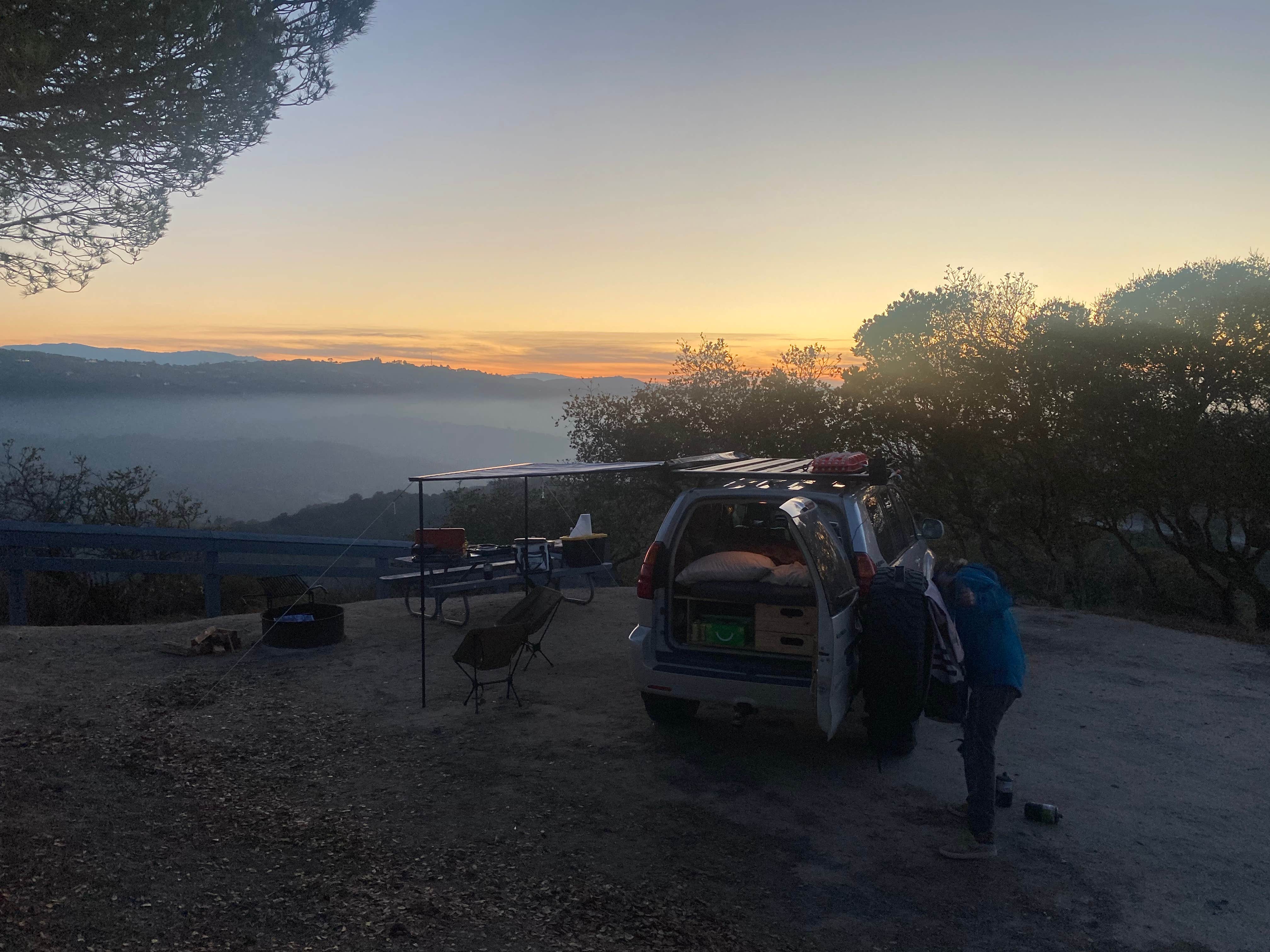 haelie A.'s photo of camping with pets at Laguna Seca Recreation Area near Carmel Valley Village, CA