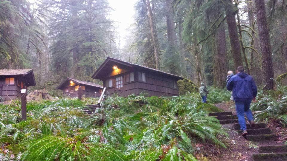 Ashley Y.'s photo of glamping accommodations at Silver Falls State Park Campground near Foster, OR