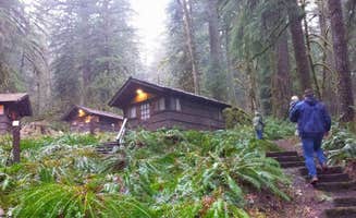 Ashley Y.'s photo of glamping accommodations at Silver Falls State Park Campground near McMinnville, OR