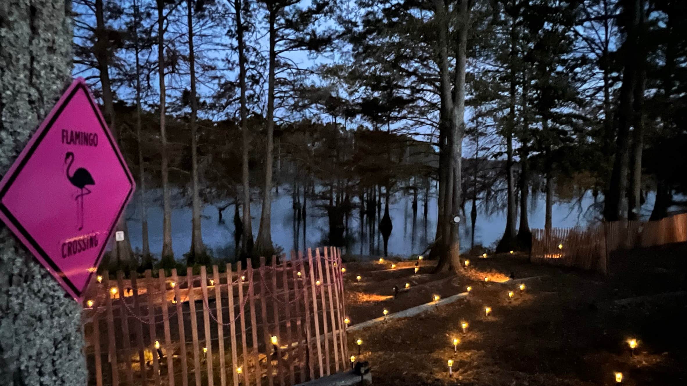 Camper-submitted photo at Flamingo Pointe RV Park at Lake Wallace, 2 miles off US HYW 165 near Greenville, MS