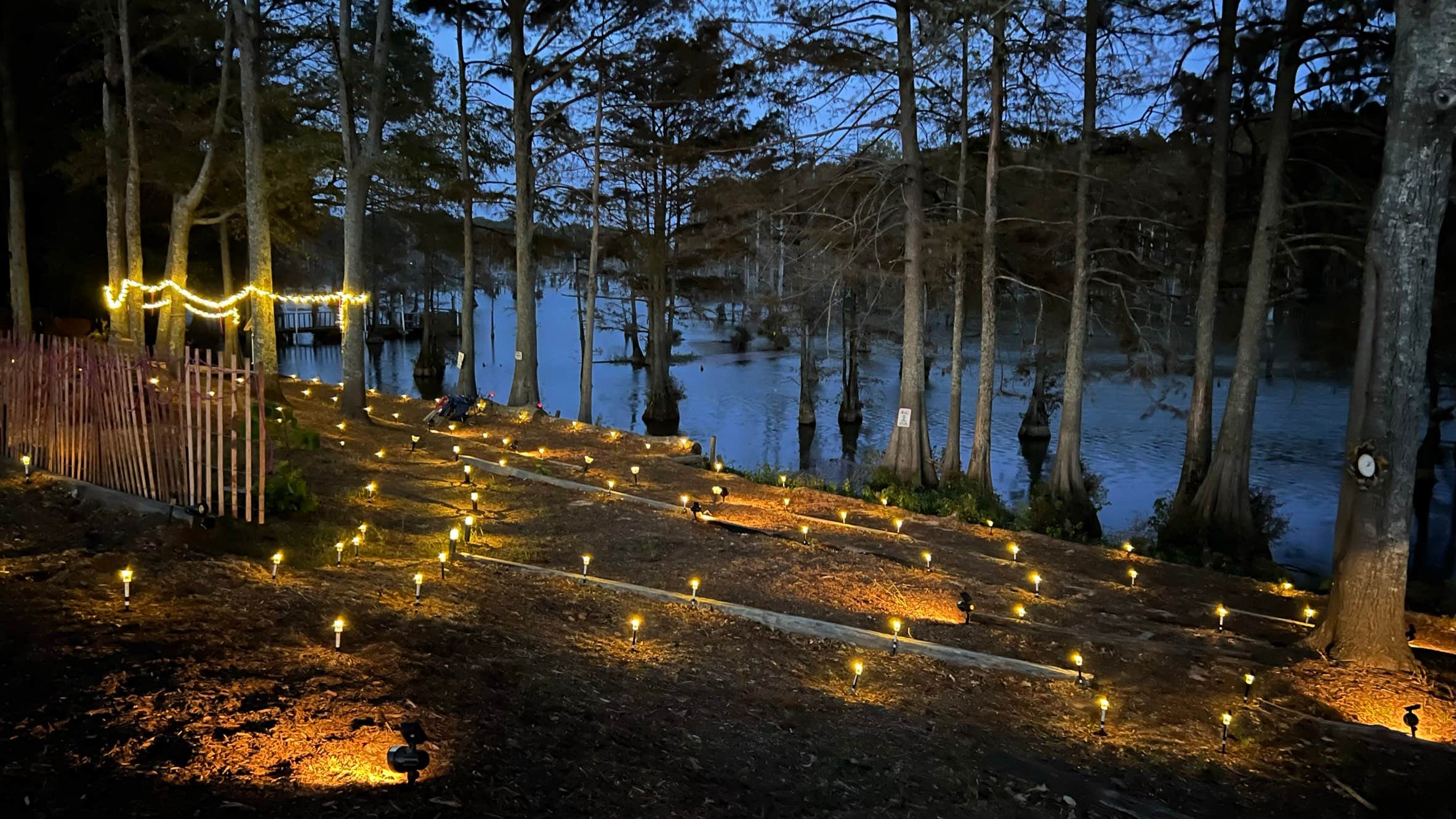 Camper-submitted photo at Flamingo Pointe RV Park at Lake Wallace, 2 miles off US HYW 165 near Greenville, MS