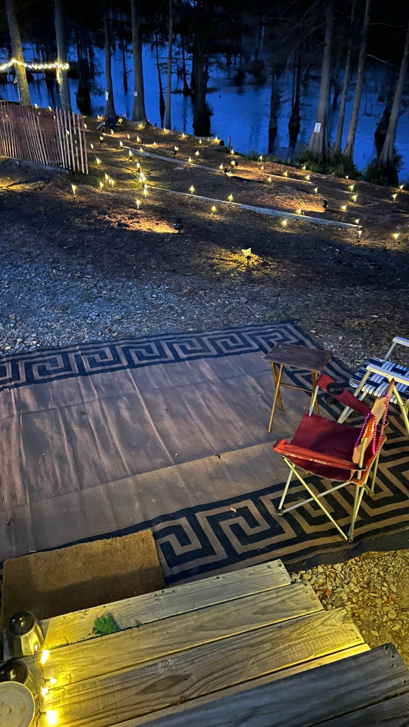 Camper-submitted photo at Flamingo Pointe RV Park at Lake Wallace, 2 miles off US HYW 165 near Greenville, MS