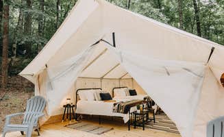 Michael V.'s photo of glamping accommodations at Timberline Glamping At Unicoi State Park near Clarkesville, GA