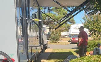 Cat R.'s photo of camping with pets at TravelCenters of America RV Park near Easton, TX