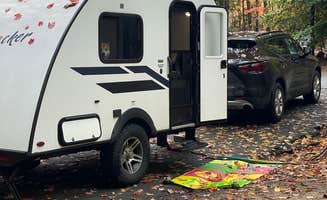 Samantha's photo of rv camping at McDowell Nature Preserve near Mineral Springs, NC