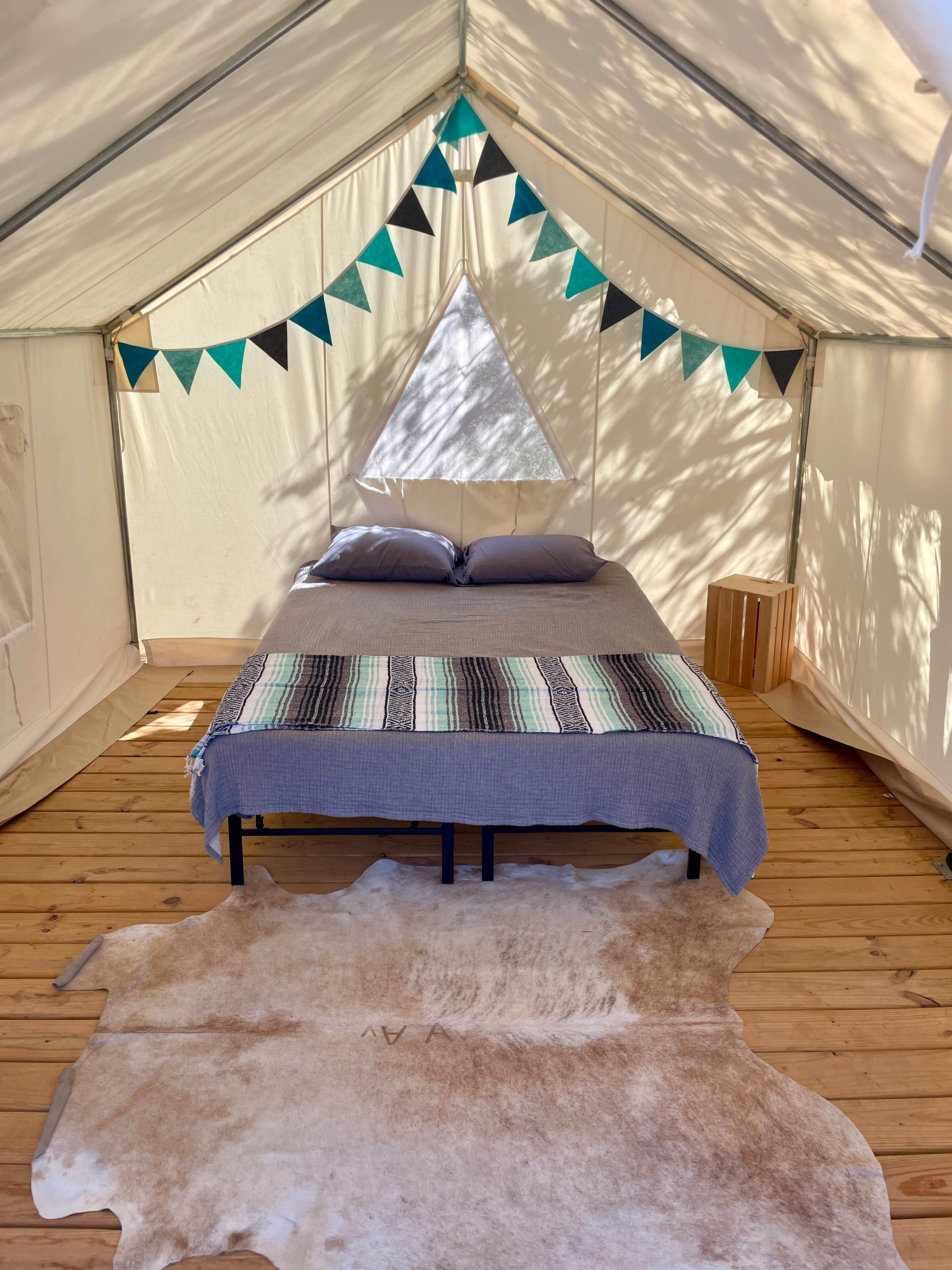 Colin S.'s photo of glamping accommodations at Dos Rios RV Park near Fredericksburg, TX