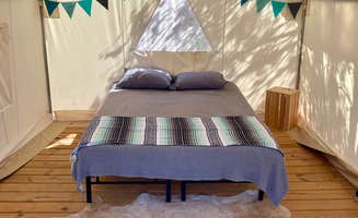 Colin S.'s photo of glamping accommodations at Dos Rios RV Park near Fredericksburg, TX