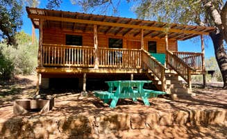 Colin S.'s photo of a cabin at Dos Rios RV Park near Willow City, TX