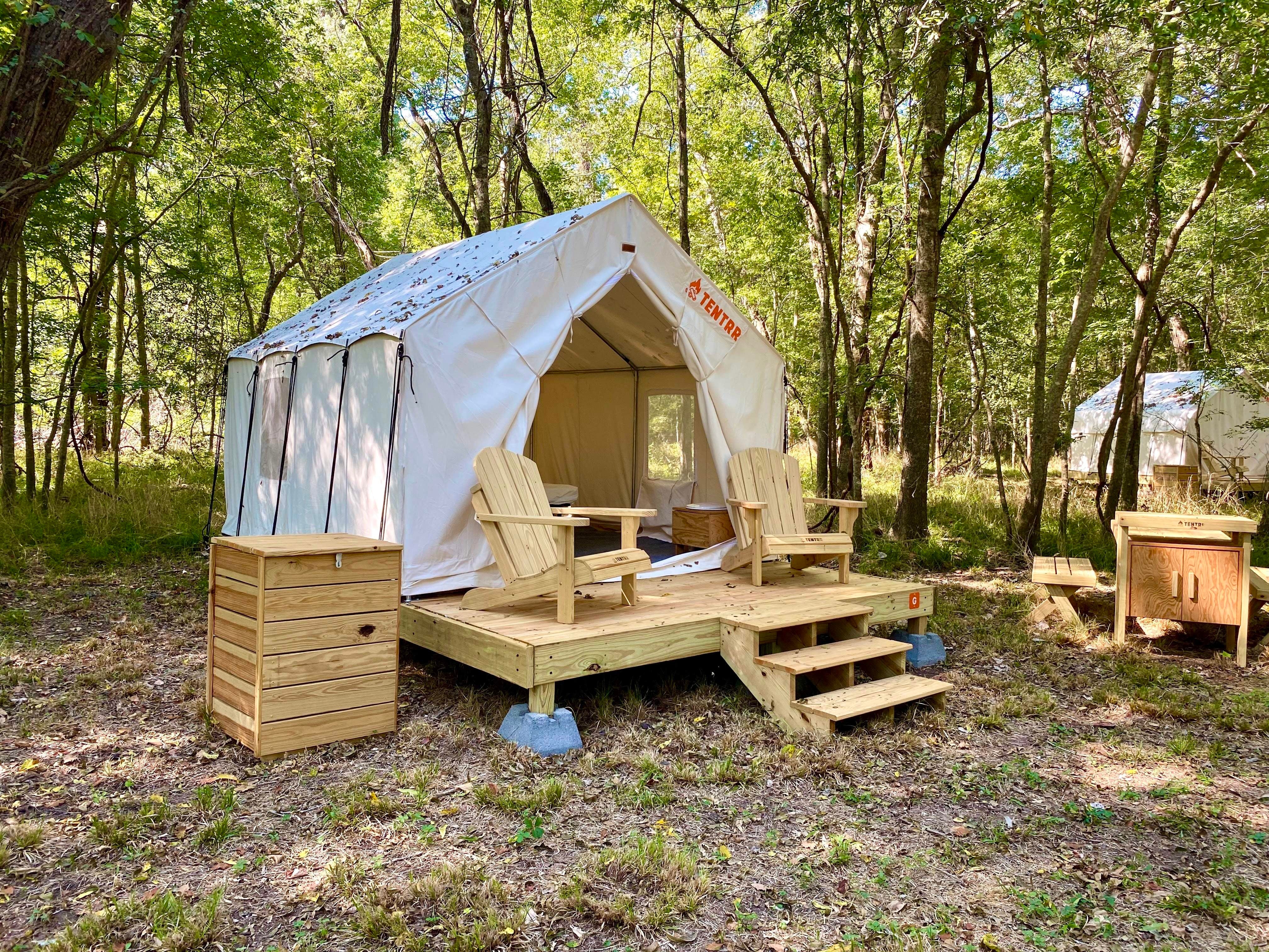 Camper submitted image from Tentrr State Park Site - Texas Brazos Bend State Park ___ Trailside G ___ Single Camp - 2