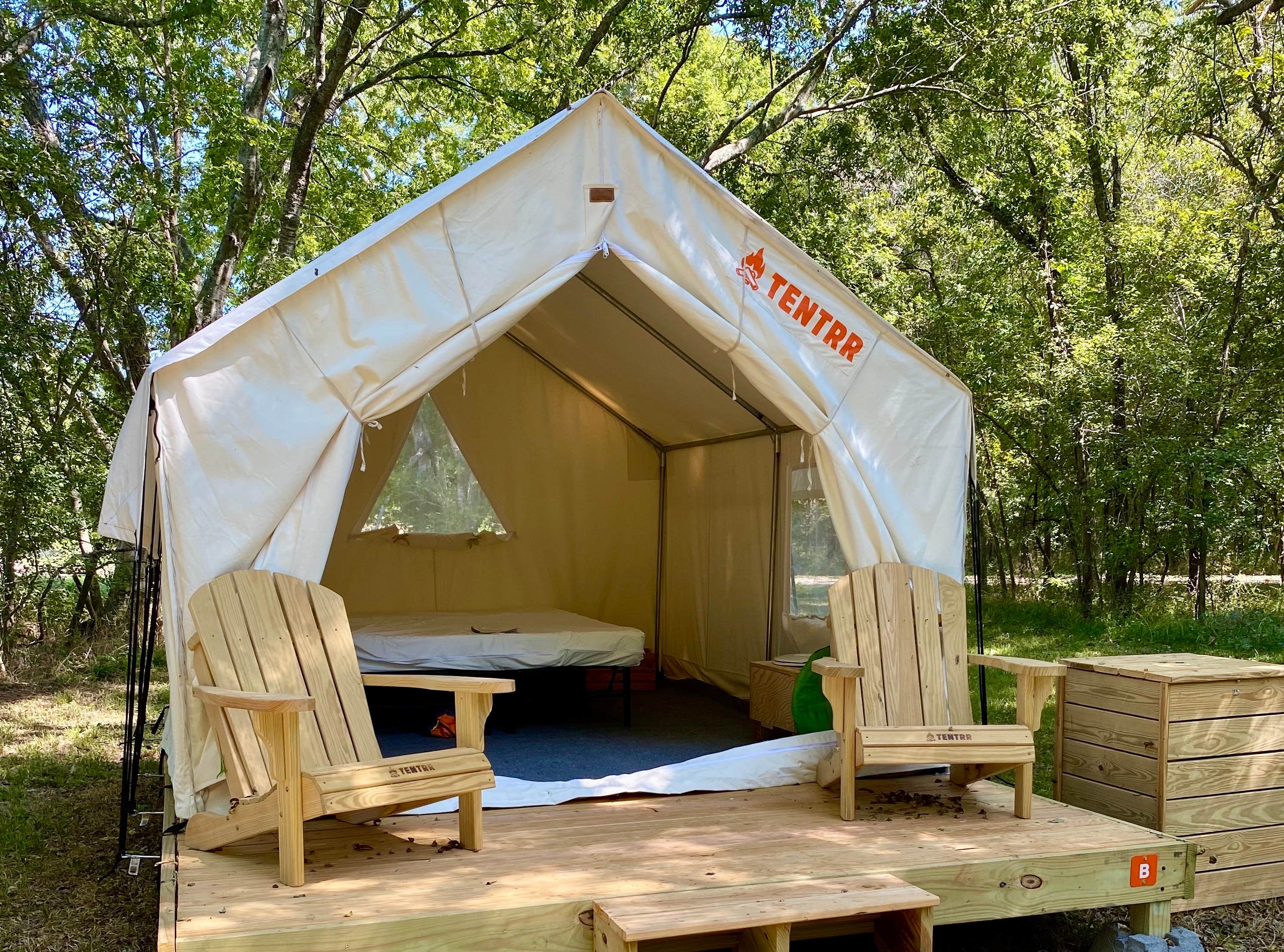The Dyrt's photo at Tentrr State Park Site - Texas Brazos Bend State Park - Trailside B - Single Camp near Wharton, TX