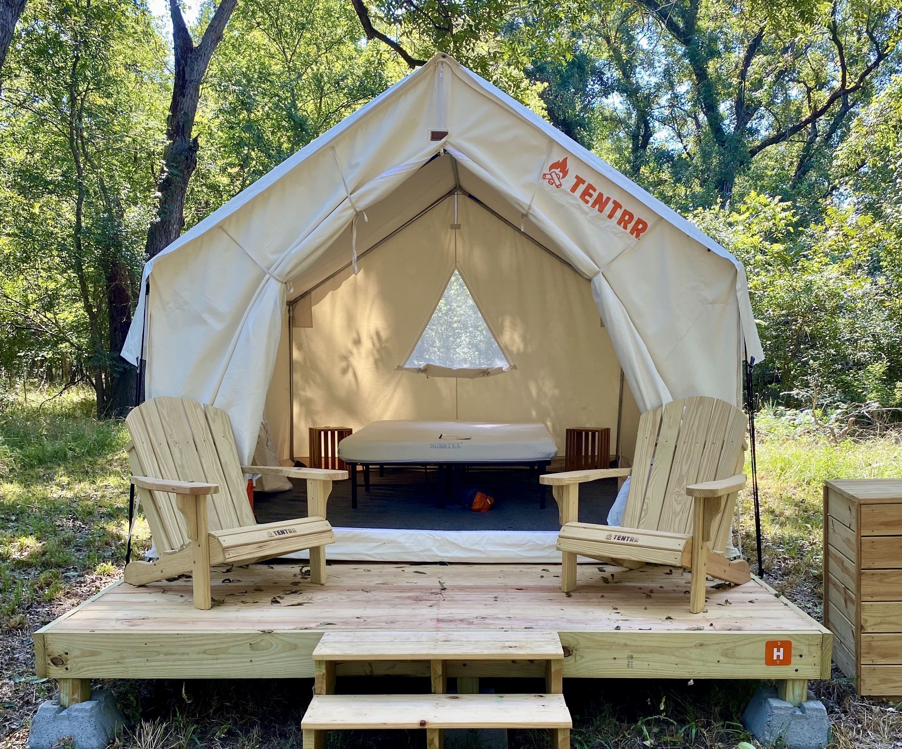 Camper submitted image from Tentrr State Park Site - Texas Brazos Bend State Park ___ Trailside H ___ Single Camp - 2
