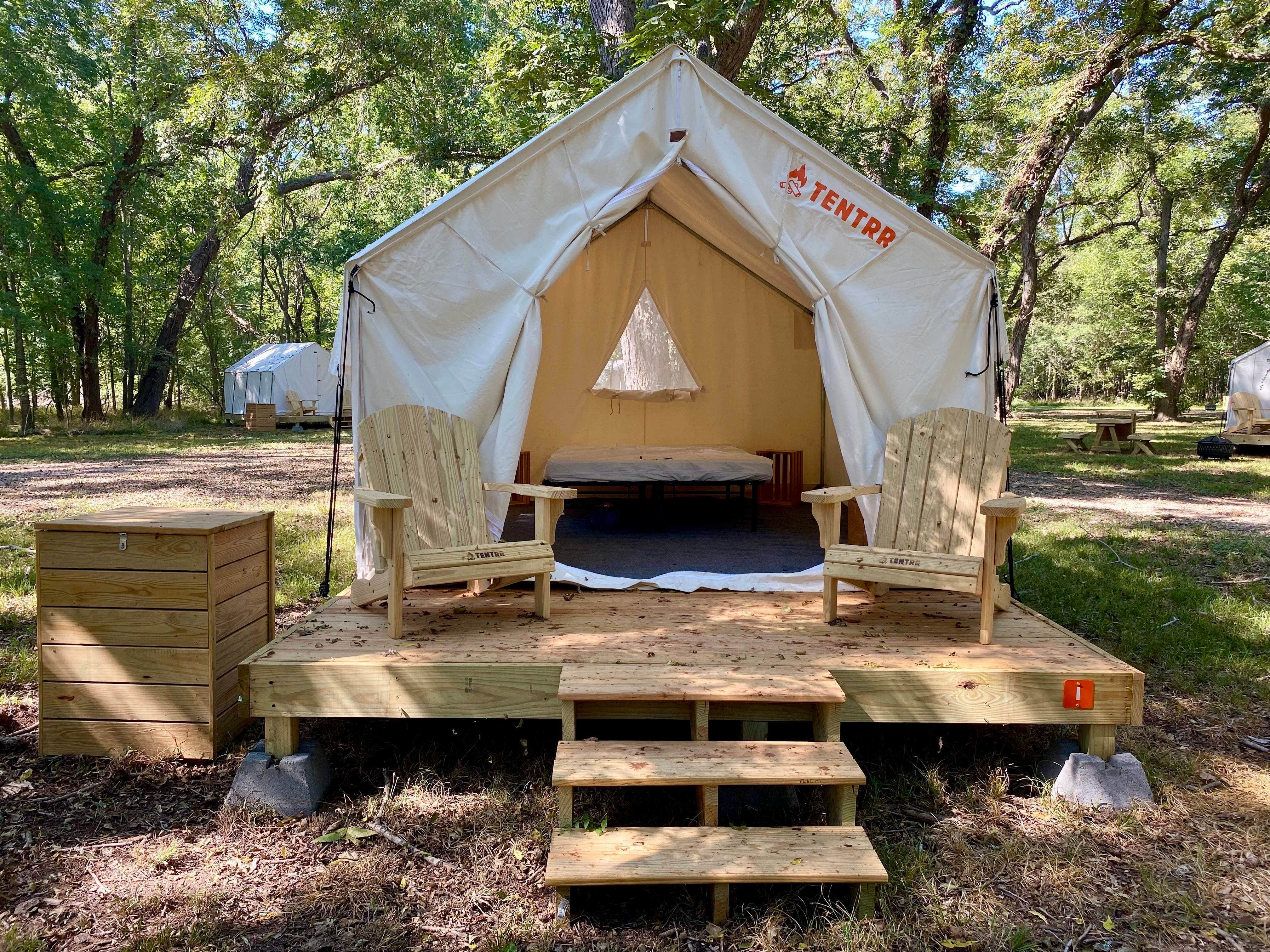 The Dyrt's photo at Tentrr State Park Site - Texas Brazos Bend State Park ___ Trailside I ___ Single Camp near Fresno, TX
