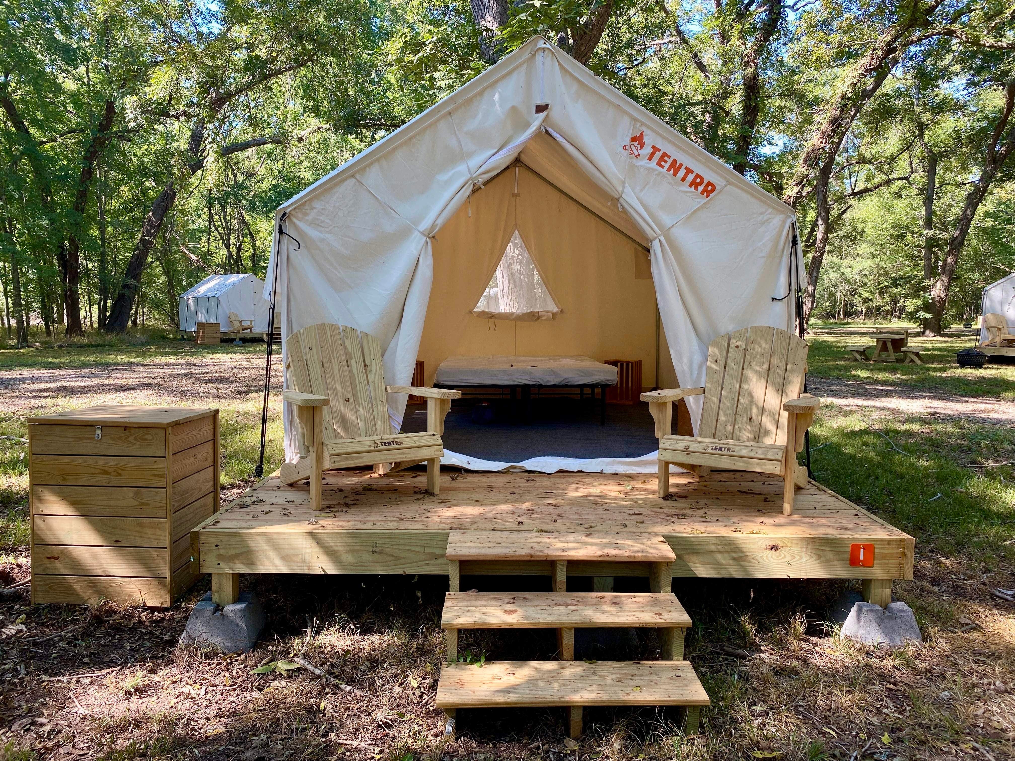 Camper submitted image from Tentrr State Park Site - Texas Brazos Bend State Park ___ Trailside I ___ Single Camp - 1