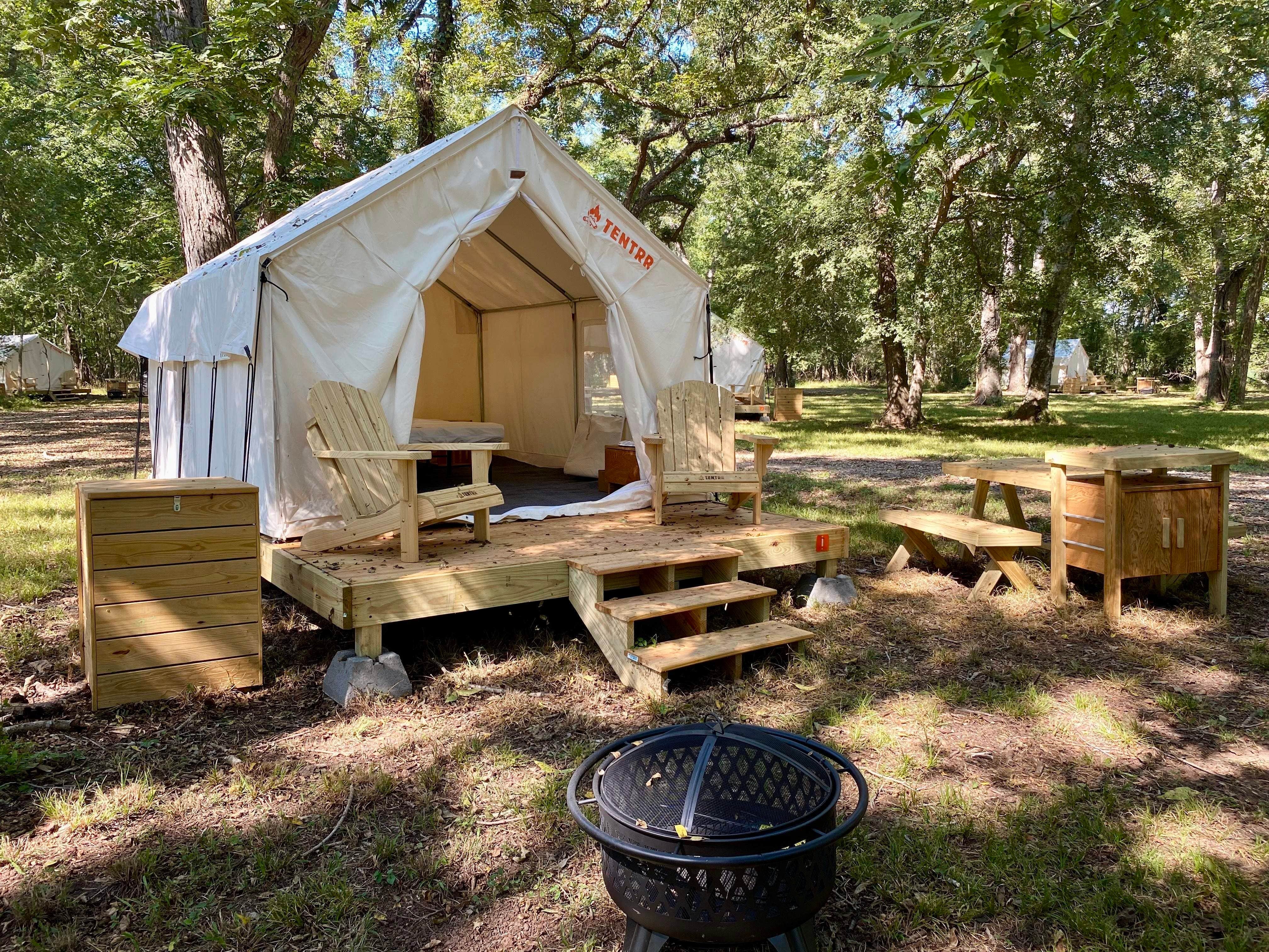 The Dyrt's photo at Tentrr State Park Site - Texas Brazos Bend State Park ___ Trailside I ___ Single Camp near Wharton, TX