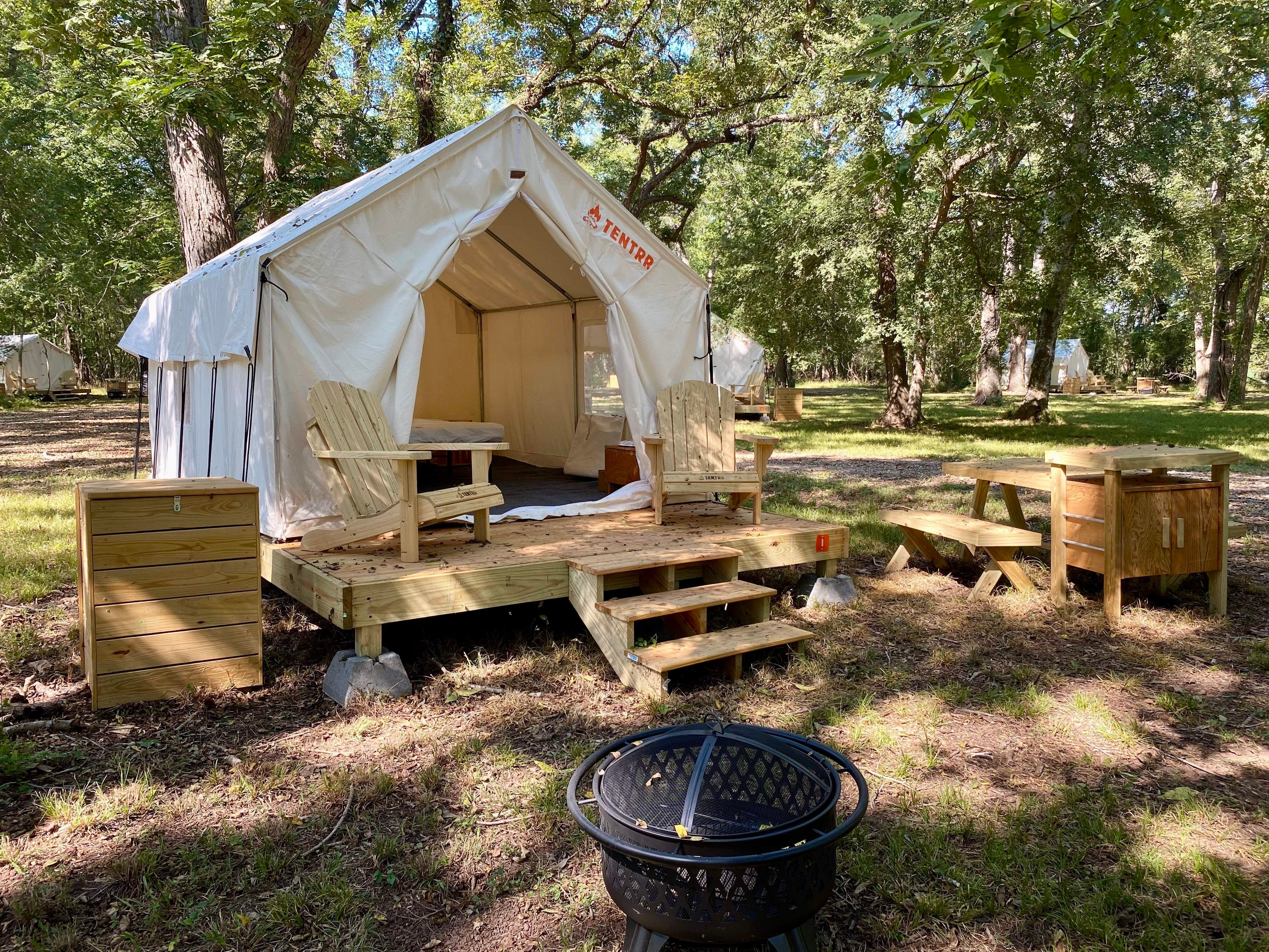 Camper submitted image from Tentrr State Park Site - Texas Brazos Bend State Park ___ Trailside I ___ Single Camp - 2