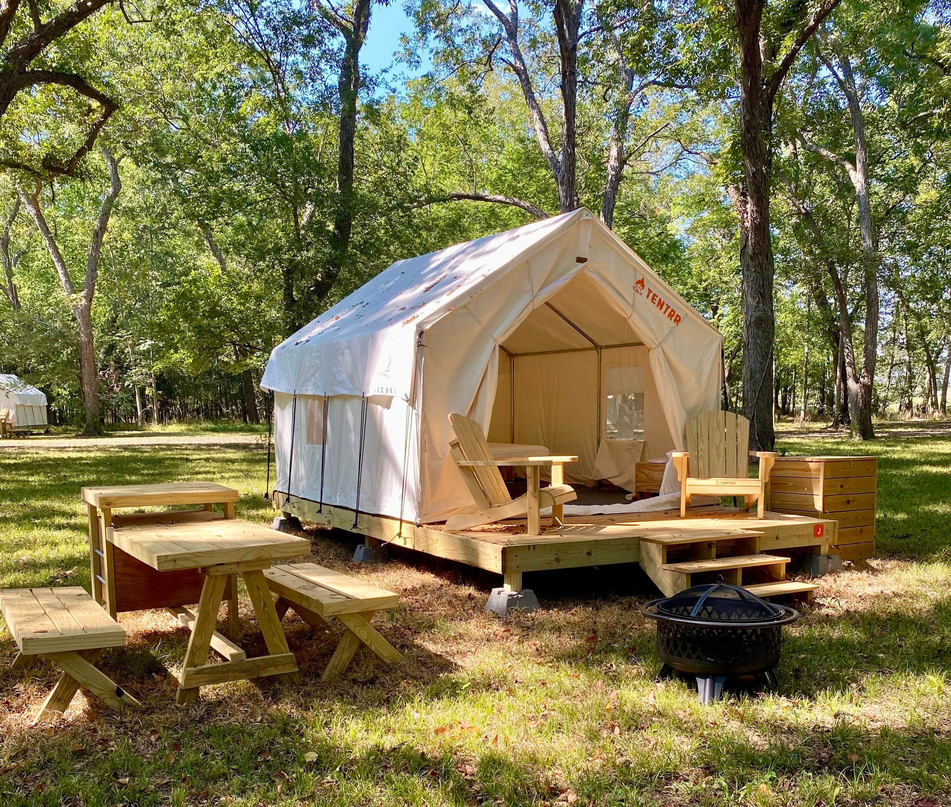 Camper submitted image from Tentrr State Park Site - Texas Brazos Bend State Park ___ Trailside J ___ Single Camp - 2