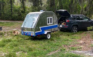 Lauren M.'s photo of camping with pets at Skidaway Island State Park Campground near Pooler, GA