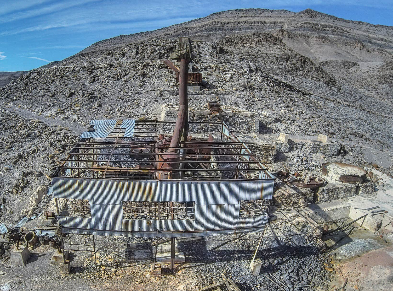 Camper-submitted photo at Bonnie Claire Gold Mill Ghost Town Camping and Star Gazing near Death Valley National Park