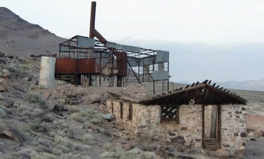 Camper-submitted photo at Bonnie Claire Gold Mill Ghost Town Camping and Star Gazing near Death Valley National Park