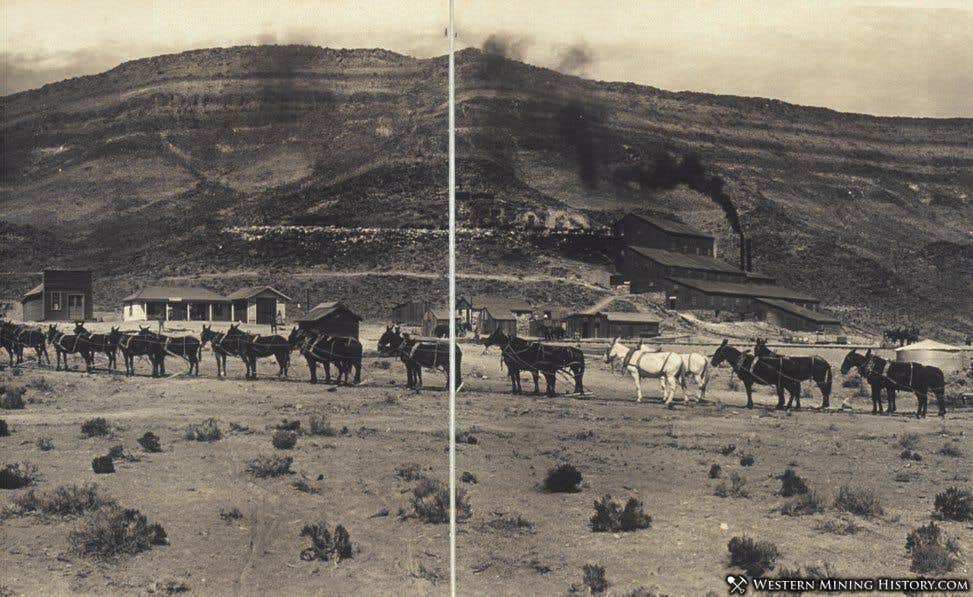 Bonnie Claire Gold Mill Ghost Town Camping and Star Gazing