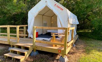The Dyrt's photo at Tentrr State Park Site - Texas Brazos Bend State Park - Big Creek A - Single Camp - Wheelchair Friendly near Fresno, TX