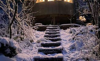 Mokey S.'s photo of a cabin at Coffee Creek Community & Gardens near Elma, WA