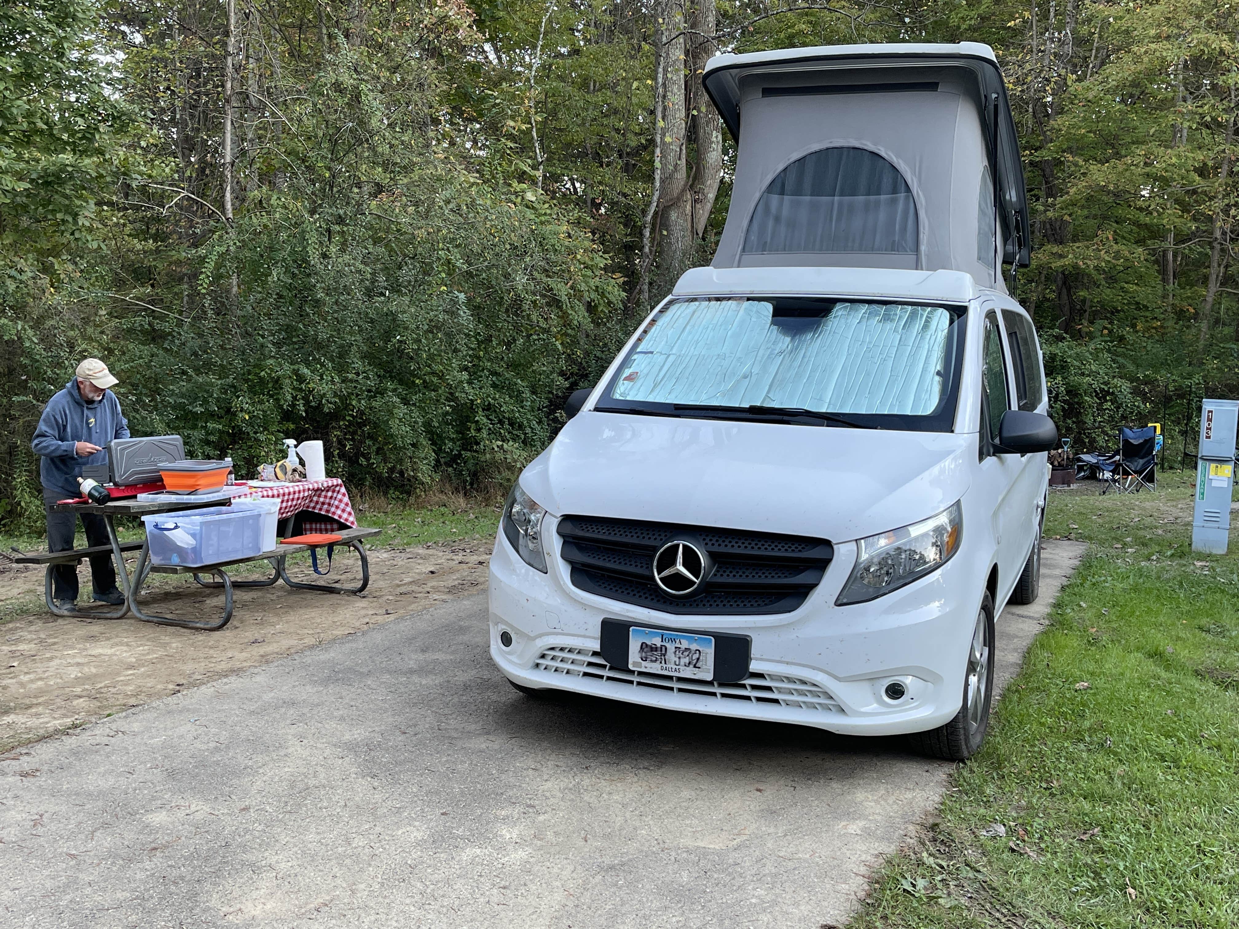 Lee D.'s photo of rv camping at Hocking Hills State Park Campground near Williamsport, OH