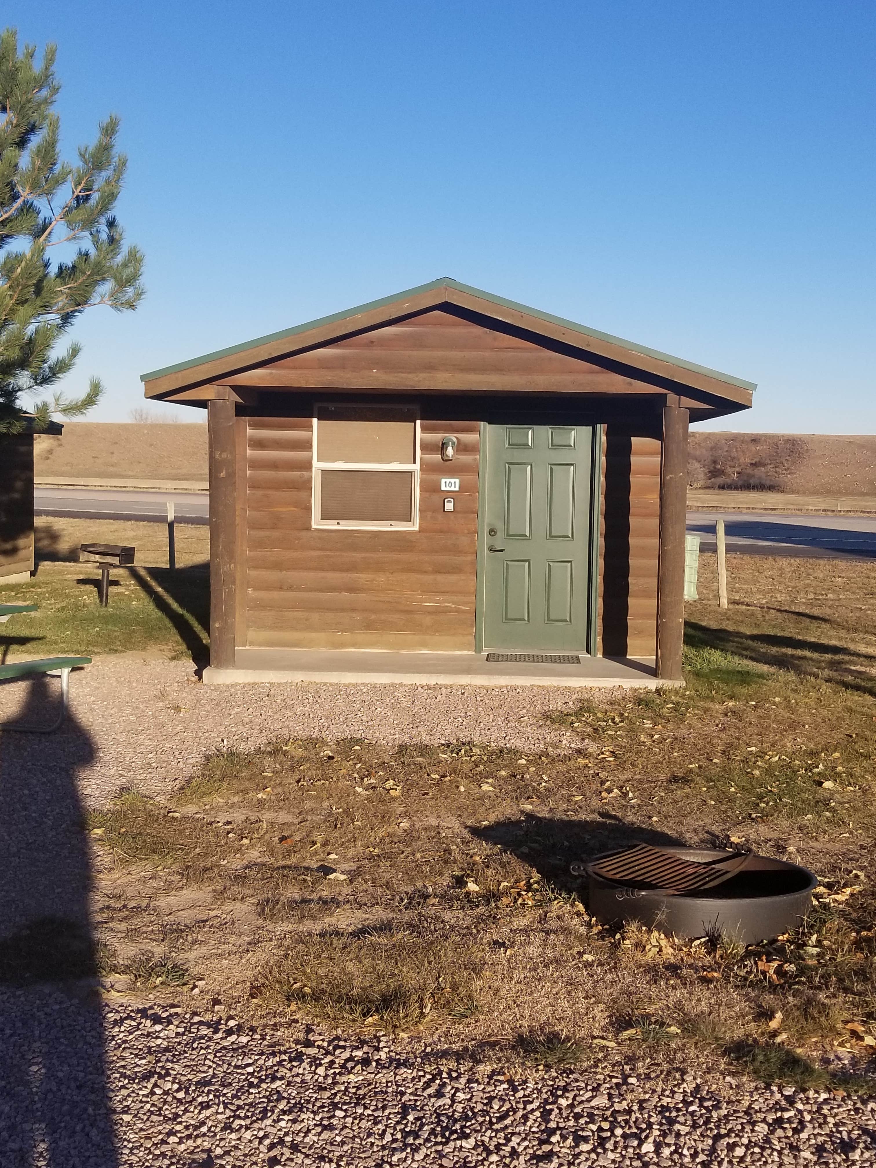 paul's photo of glamping accommodations at Heartland RV Park And Cabins near Hot Springs, SD