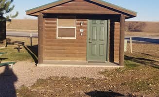 paul's photo of a cabin at Heartland RV Park And Cabins near Fairburn, SD