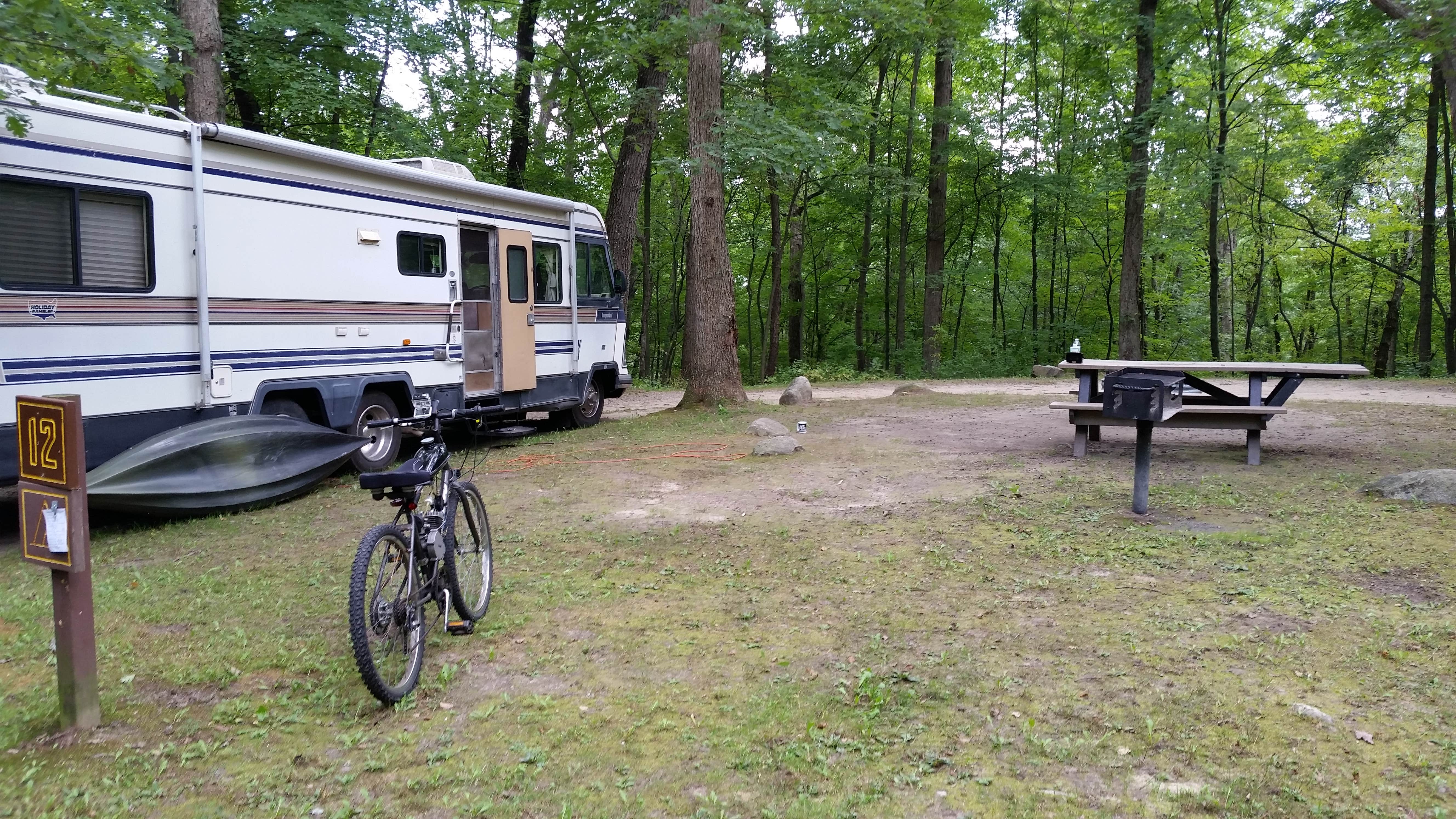 David F.'s photo of rv camping at Bertha Brock County Park near Dimondale, MI