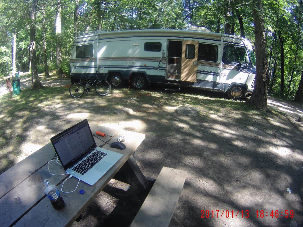 David F.'s photo of rv camping at Bertha Brock County Park near Ionia, MI